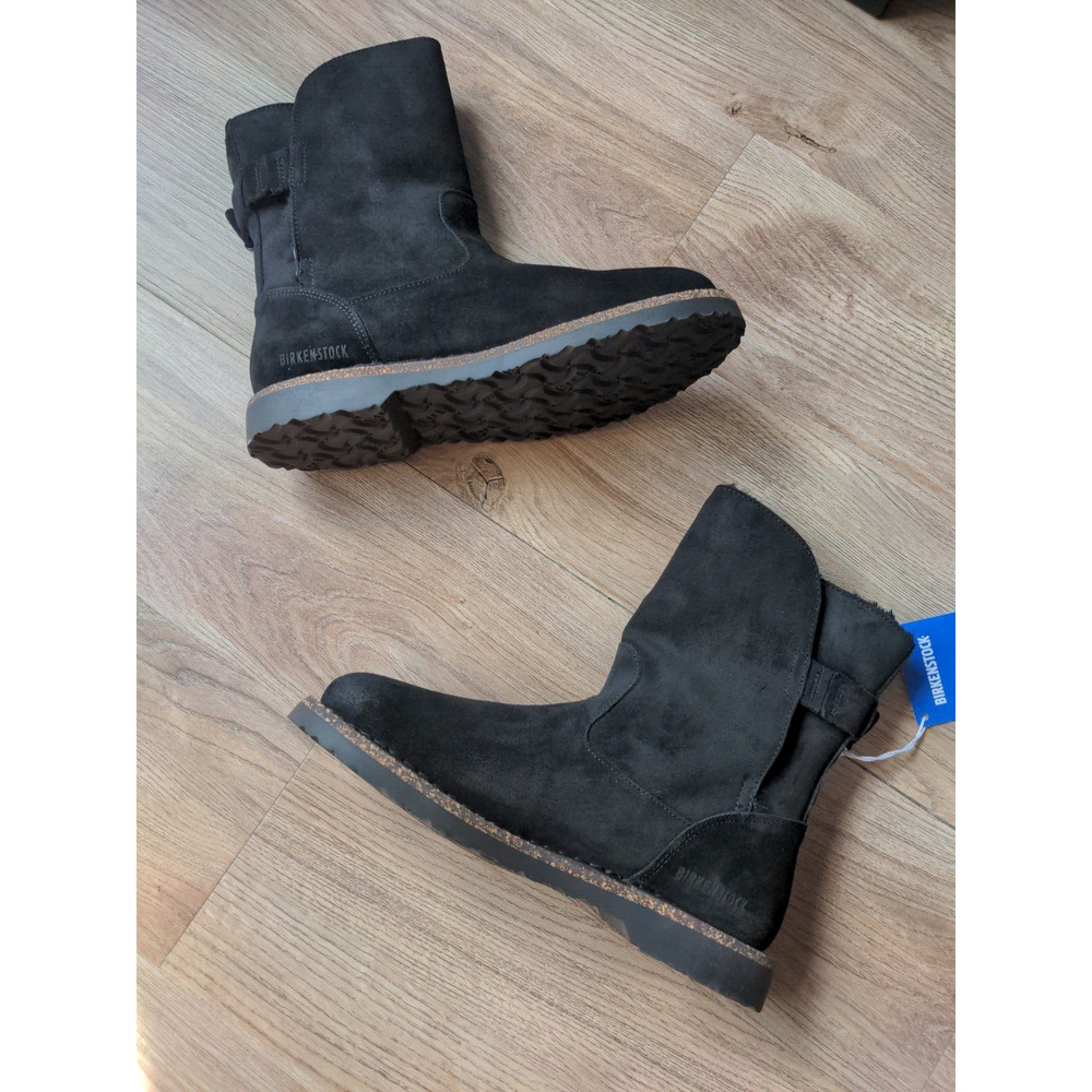 Birkenstock Uppsala Shearling Pull On Boots Black - Picture 8 of 11